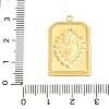 304 Stainless Steel Pendants STAS-V004-05G-3