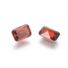 Cubic Zirconia Pointed Back Cabochons ZIRC-G154-C-01-2