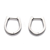 Tarnish Resistant 304 Stainless Steel Huggie Hoop Earrings STAS-H156-14B-P-1