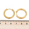 Ion Plating(IP) 304 Stainless Steel Huggie Hoop Earrings X-EJEW-O087-06A-5