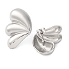 304 Stainless Steel Stud Earrings AJEW-Q001-01P-2