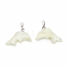 Natural Trochid Shell/Trochus Shell Pendants SSHEL-K027-14-1