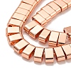 Electroplated Synthetic Non-Magnetic Hematite Beads Strands G-I360-B01-03-3