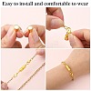 20 Sets 2 Colors Alloy Magnetic Clasps PALLOY-CJ0002-42-3