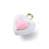 Alloy Enamel Charms ENAM-E362-09C-2
