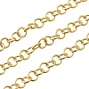 Brass Rope Chains KK-P295-56A-G-1