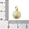 Brass Enamel Pendants KK-P338-19G-04-3