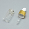 Natural Quartz Crystal Openable Perfume Bottle Pendants G-E556-13C-4