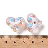 Valentine's Day Transparent Acrylic Beads ACRC-H001-02C-3