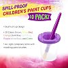 Plastic Painting Brushes Pens Sets DIY-NB0003-30-2