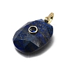 Natural Dyed Lapis Lazuli Pendants GG-CBA7610-06G-06-2