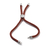 Twisted Nylon Cord Silder Bracelets DIY-B066-03P-31-2