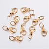 Ion Plating(IP) 304 Stainless Steel Lobster Claw Clasps STAS-P139-A13-G-2