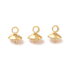 304 Stainless Steel Cup Pear Cup Peg Bails Pin Pendants STAS-G248-03-5