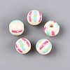 Handmade Porcelain Ceramic Beads PORC-Q005-03K-1