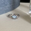 Alloy & Rhinestone & Resin Cuff Open Rings WG8EC2A-02-1
