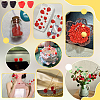 50Pcs 2 Colors PVC Plastic Simulation Raspberry AJEW-PH0007-90-5