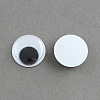 Black & White Wiggle Googly Eyes Cabochons DIY Scrapbooking Crafts Toy Accessories KY-S002-7mm-1