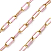 304 Stainless Steel Enamel Cable Chains CHS-R020-02G-05-1