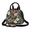 Rectangle with Flower Pattern Oxford Insulated Lunch Bag PW-WG104BF-06-1