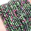 Natural Ruby in Zoisite Beads Strands X-G-L597-C02-03-1