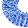 Transparent Glass Beads Strands GLAA-P076-01A-08-3