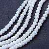 Electroplate Glass Beads Strands LS-EGLA-A044-P6mm-B01-1
