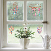 4 Sheets 4 Styles Retro Theme PVC Waterproof Decorative Stickers DIY-WH0489-006-5