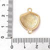 Fruit Theme Alloy Enamel Connector Charms AL-CBA95F4-01KCG-09-3