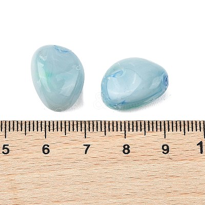 Opaque Acrylic Beads OACR-Z036-02I-1
