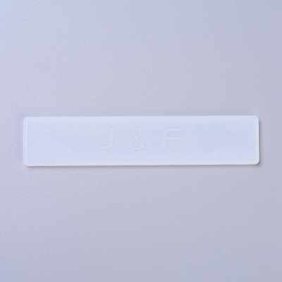DIY Straight Ruler Silicone Molds DIY-G010-70-1