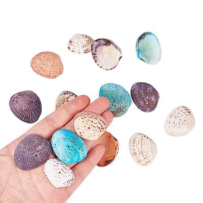 Dyed Natural Shell Beads BSHE-PH0003-02-1