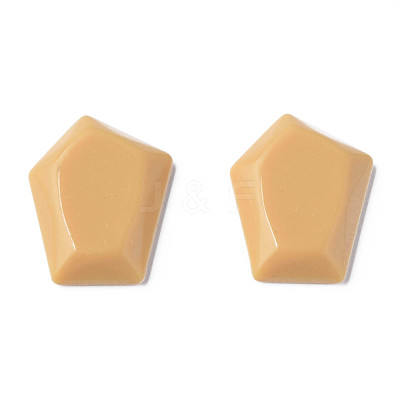 Opaque Acrylic Cabochons MACR-S373-142-A13-1