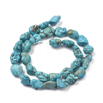 Natural Magnesite Beads Strands G-I263-02-1