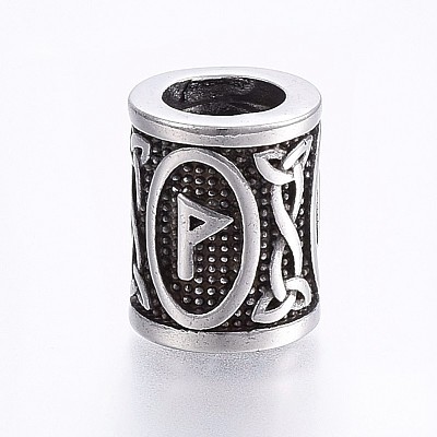 304 Stainless Steel Beads STAS-H460-01AS-9-1