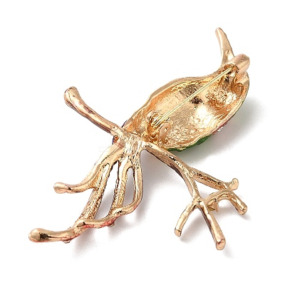 Alloy Crystal Rhinestone Brooch JEWB-R025-04E-1