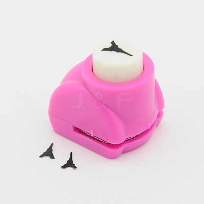 Mini Plastic Craft Punch Sets for Scrapbooking & Paper Crafts AJEW-F003-02-1