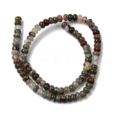 Natural African Bloodstone Beads Strands G-A280-A06-01-1