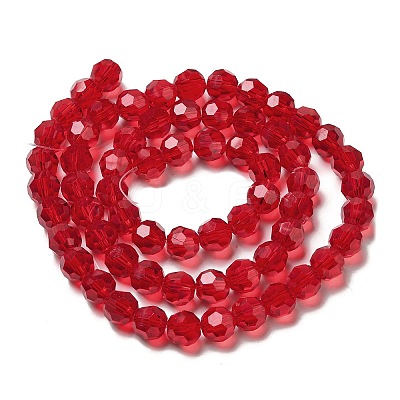 Transparent Glass Beads EGLA-A035-T8mm-D07-1