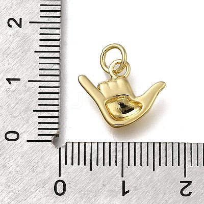 Brass Pendants LS-ZIRC-I070-019G-1