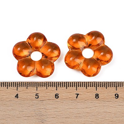 Transparent Glass Beads GLAA-F129-01L-1