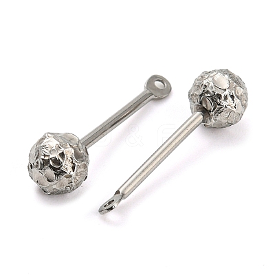Tarnish Resistant 304 Stainless Steel Threaded Ball Eyepin STAS-M330-01B-P-1