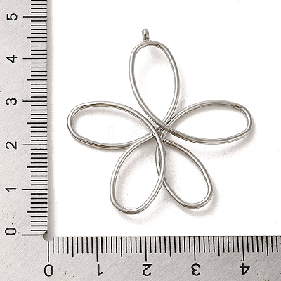 Non-Tarnish 304 Stainless Steel Pendants STAS-C085-02P-1