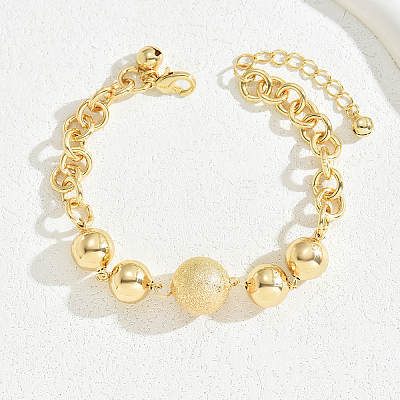 Iron Ball Beaded Ankletsts for Women EK8769-1