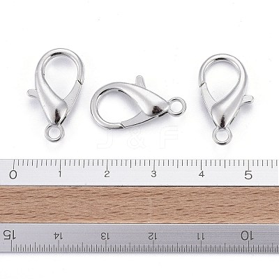 Zinc Alloy Lobster Claw Clasps E107-P-NF-1