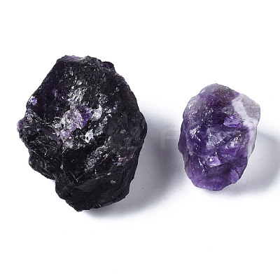 Rough Raw Natural Amethyst Beads G-S299-116-1