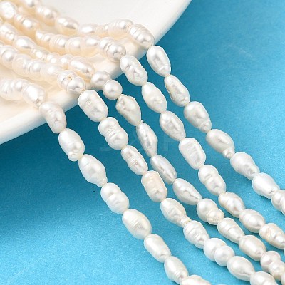 Natural Cultured Freshwater Pearl Beads Strands PEAR-I007-01P-03B-1