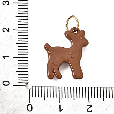 Printed 304 Stainless Steel Pendants SA-CBA59B8-02D-G-1