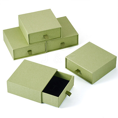 5Pcs Paper Jewelry Packing Drawer Boxes CON-TA0001-34A-1