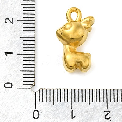 Ion Plating(IP) 304 Stainless Steel Pendants STAS-M070-06G-1